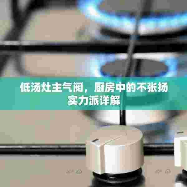 低汤灶主气阀，厨房中的不张扬实力派详解