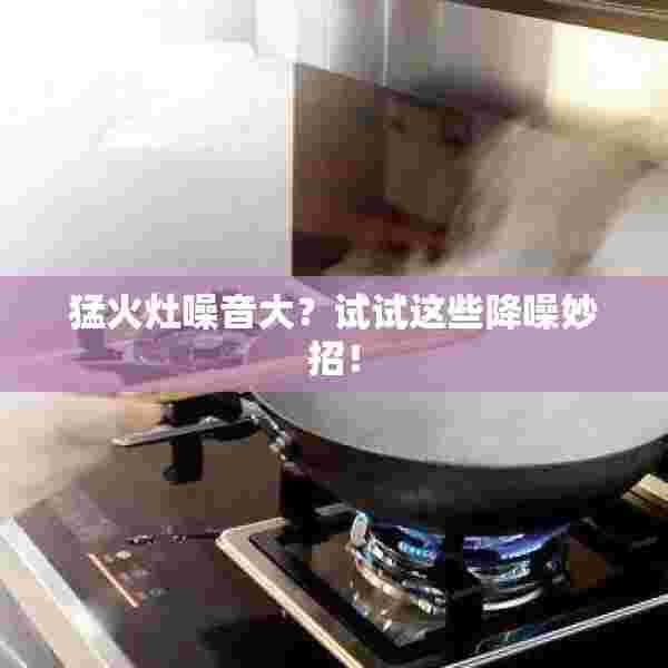 猛火灶噪音大？试试这些降噪妙招！