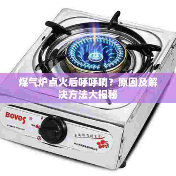 煤气炉点火后呼呼响？原因及解决方法大揭秘